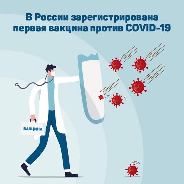 В России получила регистрацию первая в мире вакцина от коронавируса