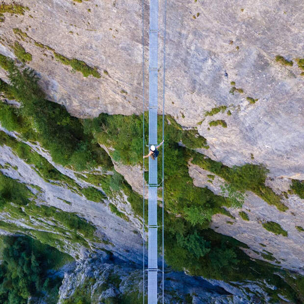 Швейцария Via ferrata Murren