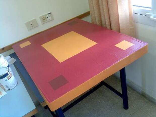 Картонный столик своими руками (фото, мастер-класс) 