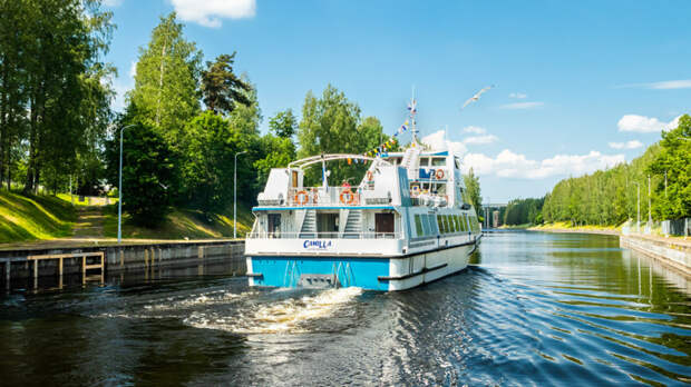 Финляндия досрочно закроет навигацию на Сайменском канале из-за отсутствия судоходства