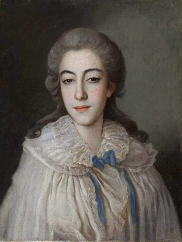 Неизвестный художник. Портрет Е.И. Голенищевой-Кутузовой, 1778 год. 