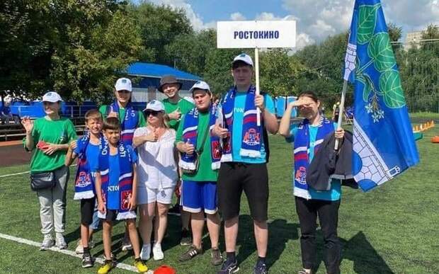 Команда из Ростокина приняла участие в Дне физкультурника