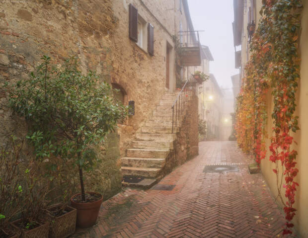 Города Тосканы: Pienza