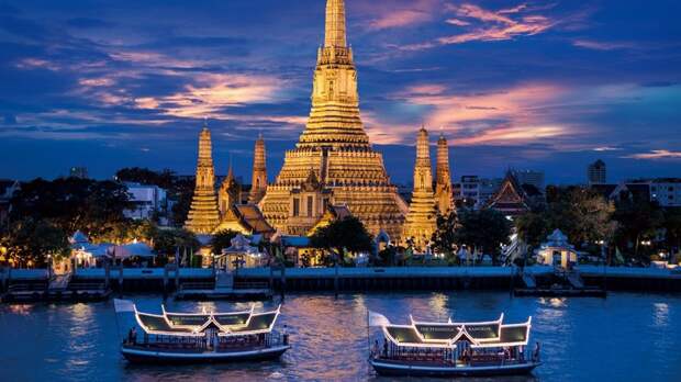 3 место. Бангкок, Таиланд: 17,4 млн международных туристов в мире, города, посещаемость