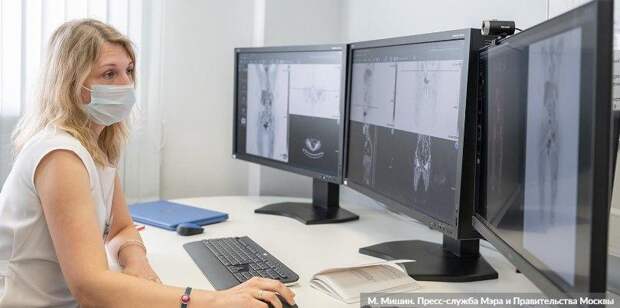 Все поликлиники Москвы используют искусственный интеллект для постановки диагноза/Фото: М. Мишин mos.ru