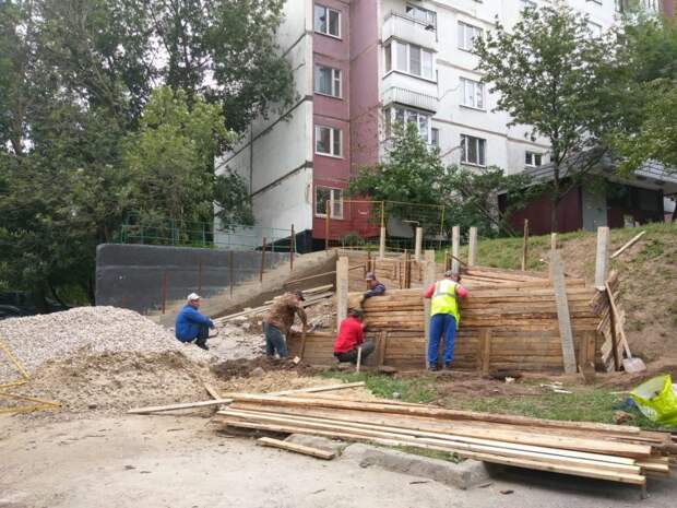 На Алтуфьевке капитально отремонтируют лестницу Фото предоставлено управой