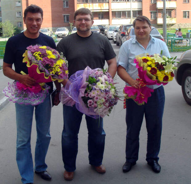 Немцов, Белых и Баков