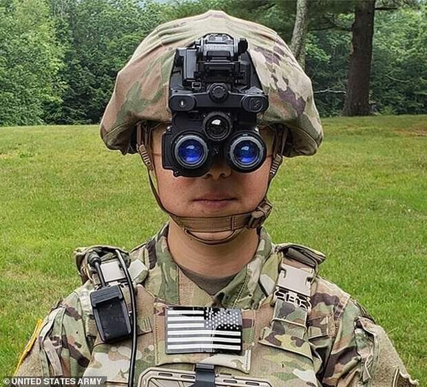 В новых очках ночного видения американские солдаты видят врага насквозь