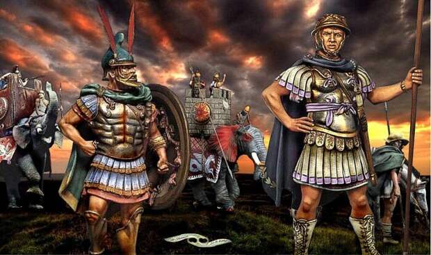 кираса превратилась в отличительную черту командиров римских солдат / Фото: pinterest.ru