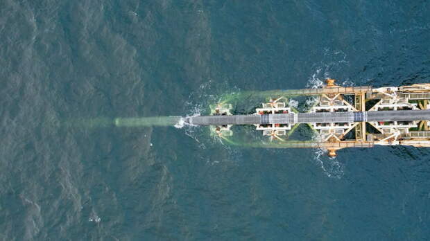 Укладка труб «Северного потока — 2» началась в водах Дании