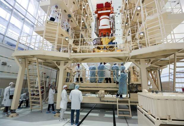 «Решетнев» рассказал о сборке спутника «Ямал-501»