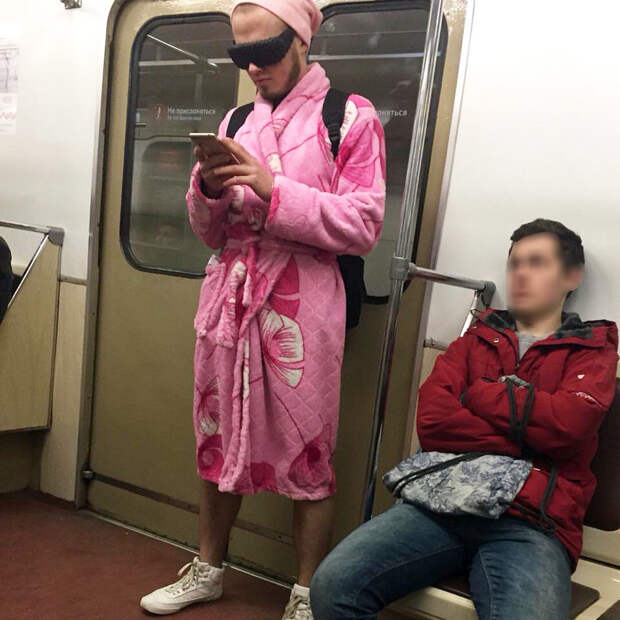 20 отчаянных «модников» московского метро (ФОТО)
