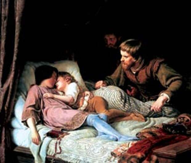 Ф.Т. Хильдебрандт. Убийство сыновей Эдуарда IV. 1835—1837 годы