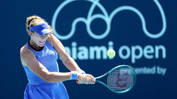 Андреева проиграла Мбоко в четвёртом круге «Мастерса» в Майами, не взяв в третьем сете ни гейма