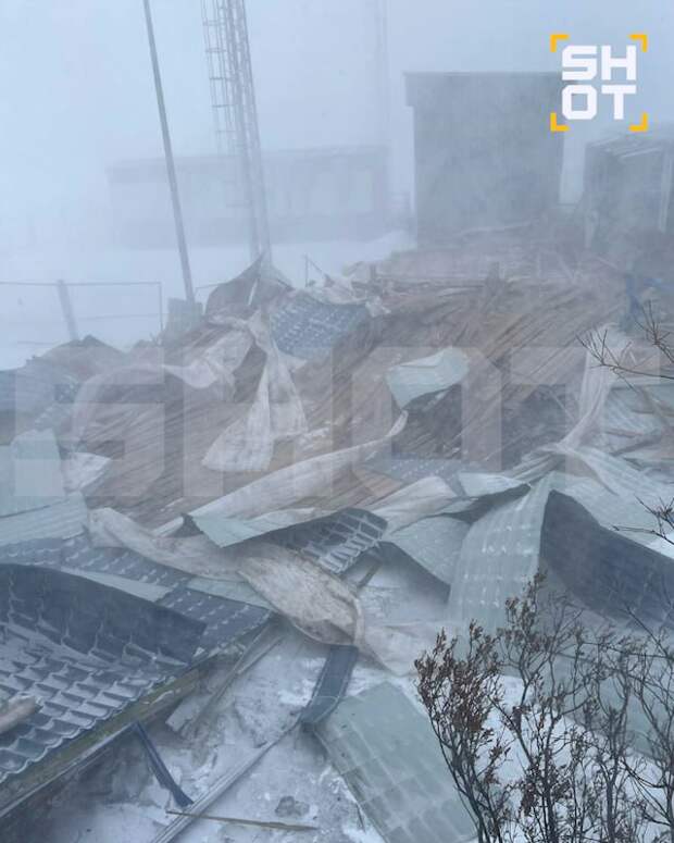 SHOT: на Анадырь обрушился сильнейший снежный шторм