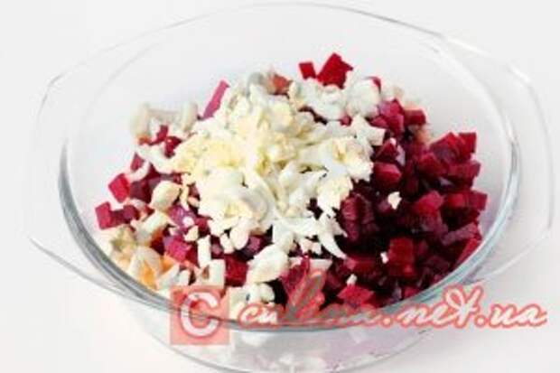 Вкусный салат с сельдью