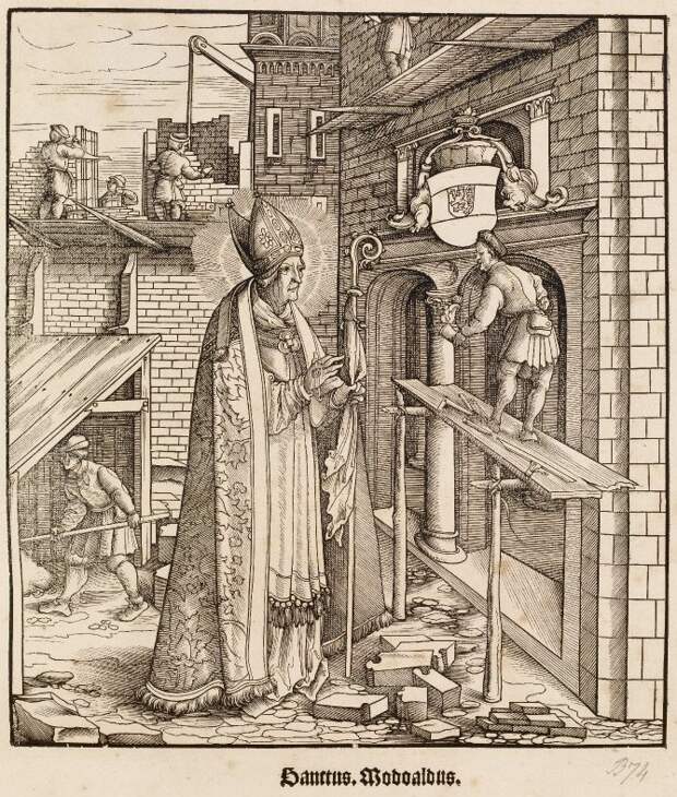 Святой Модоальд, также известный как Ромоальд, был франкским архиепископом Трира с 626 по 645 год. Он является покровителем Рейхсабтей Хельмарсхаузена, его литургический праздник отмечается 12 мая.