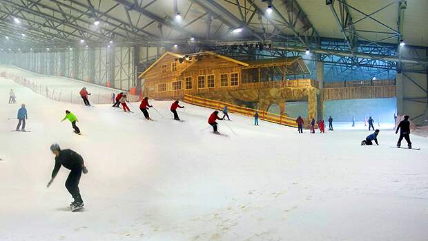 Крытый горнолыжный курорт Snow Arena (Литва, Друскининкай)