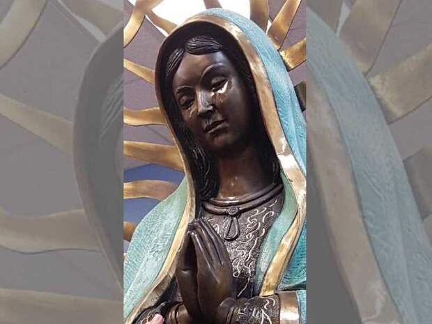 Эта статуя Девы Марии «плачет» — и вот что показал анализ слёз анализ, в мире, дева мария, слезы, статуя
