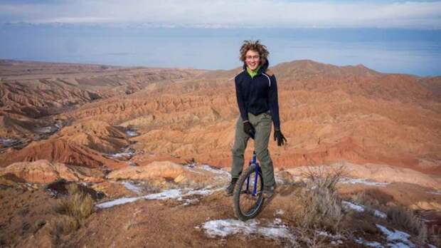 In 40 Months, He Became First Person to Unicycle Around the World – and He Did It All For Charity