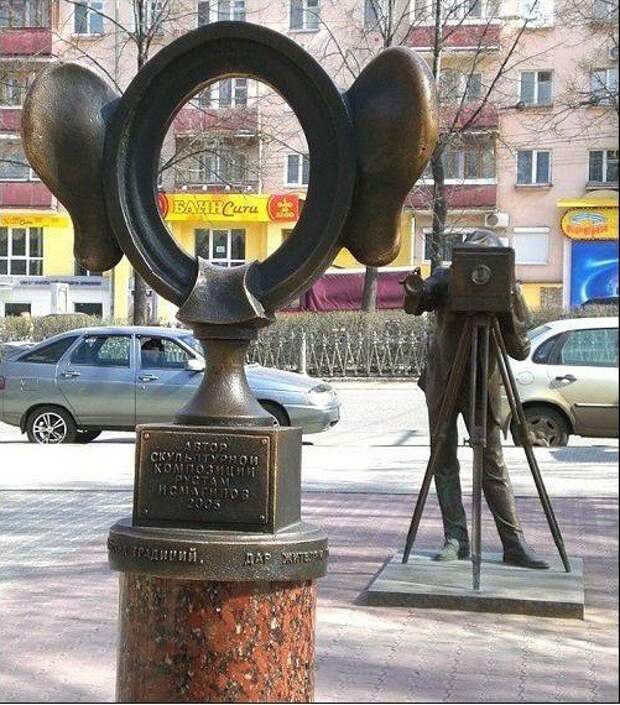 Памятник "Пермяк соленые уши". Пермь города, интересное, памятники