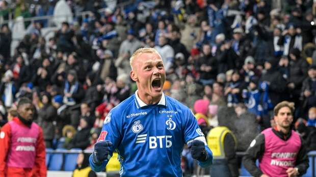 «Динамо» забило три мяча «Спартаку» за шесть минут в матче Пути РПЛ Кубка России