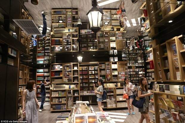 16. Zhongshuge Bookstore - Ханчжоу, Китай в мире, интересно, интерьер, книги, книжный магазин, подборка, путешествия, чтение