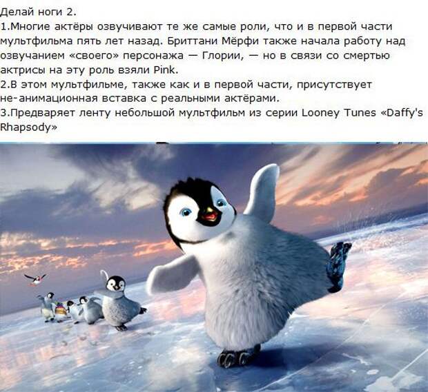Факты о фильмах и мультфильмах