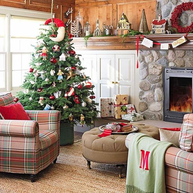 как украсить дом к Рождеству и Новому году?