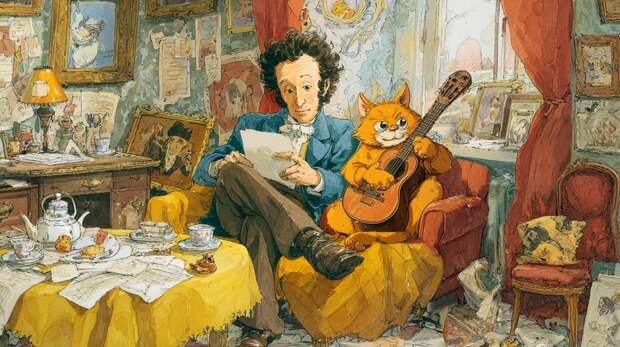 Непроходимый тест для всех, что учился в СССР: угадайте 5 абсолютно всем известных со школы книг Пушкина по персонажу