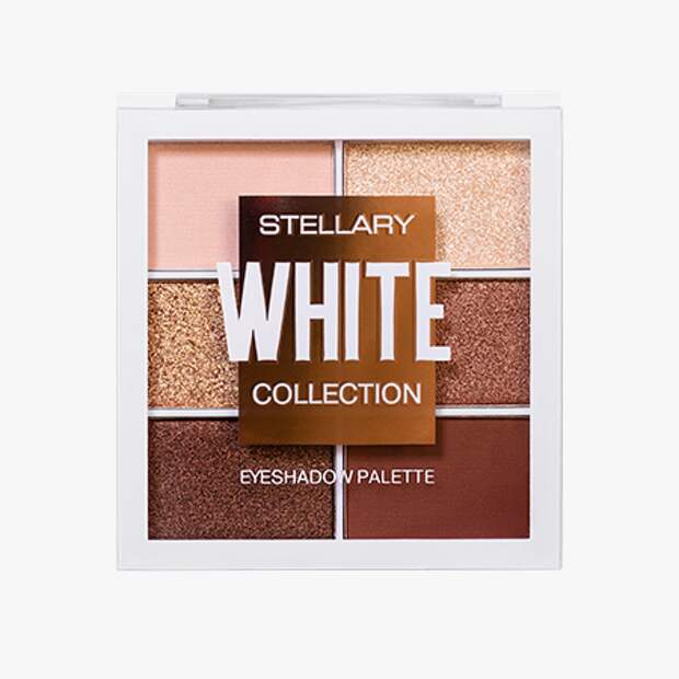 Тени White Collection Eyeshadow Palette, Stellary