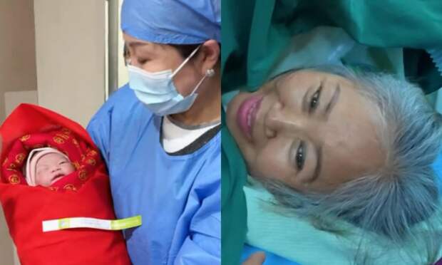 63-летняя китаянка, потеряв единственного ребенка, родила дочь с помощью ЭКО