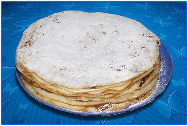 Торт из блинов