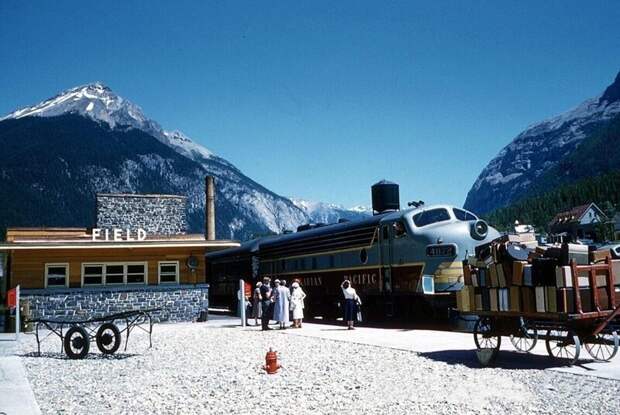 Вокзал Канадской тихоокеанской железной дороги, 1954 год