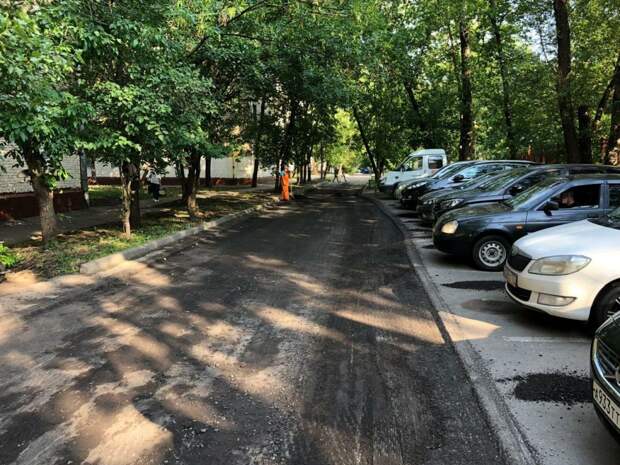 Замена асфальта. Фото: управа района