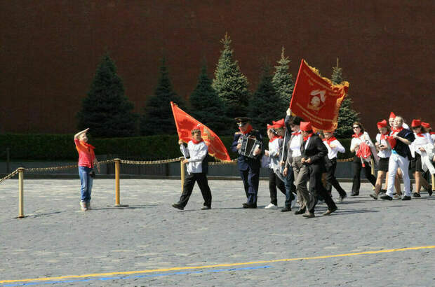 На Красной площади примут в пионеры пять тысяч детей
