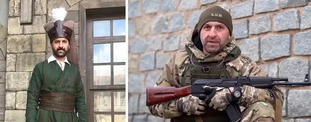 Одна из ролей Фидарова - в сериале «Янычар». Сослан возил гуманитарную помощь, потом взялся за оружие.