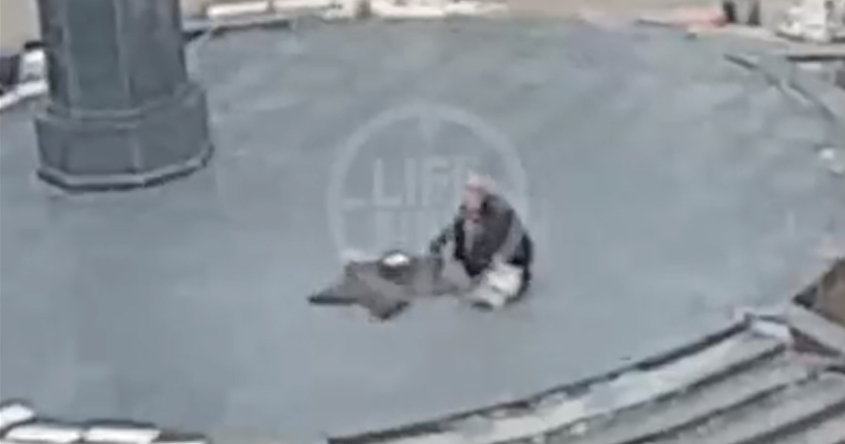 Женщина приготовила еду на Вечном огне в Подмосковье и попала на видео