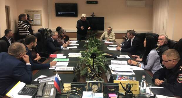 Заседание Общественного совета при УВД по САО