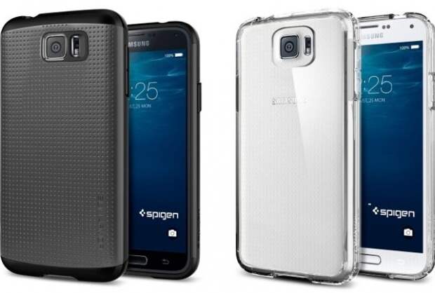 Производитель чехлов Spigen раскрыл дизайн Galaxy S6?