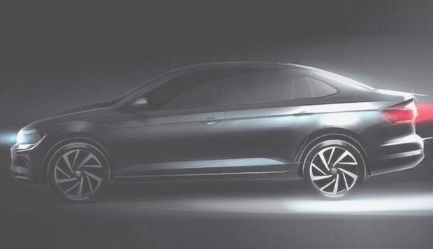 Рассекречена внешность нового седана Volkswagen Polo