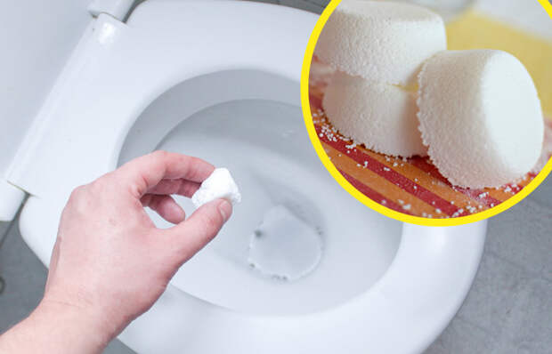 Шипучки для туалета: Как сделать своими руками отличное средство для чистки туалета.