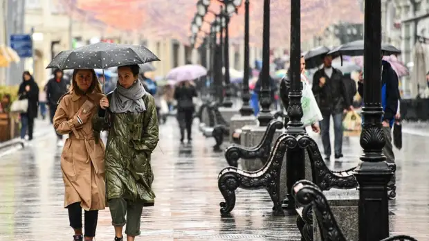 Почти пятая часть месячной нормы осадков выпала в Москве 25 сентября