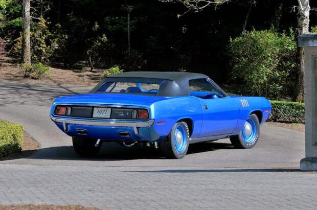 Plymouth Barracuda Convertible 1971 авто, plymouth, Barracuda, hemi, Cuda