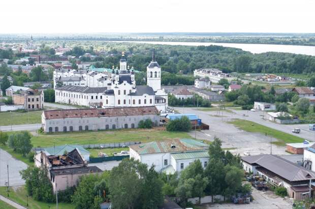 Прекрасный Тобольск в далёкой Сибири