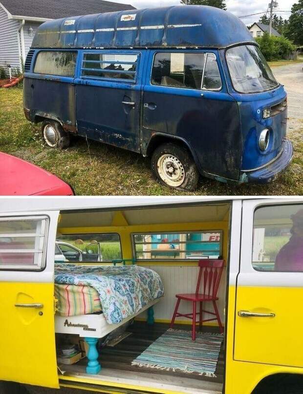 21. Апсайклинг 80 lvl: из старой машины в жиле для аренды на Airbnb 21. Апсайклинг 80 lvl: из старой машины в жиле для аренды на Airbnb