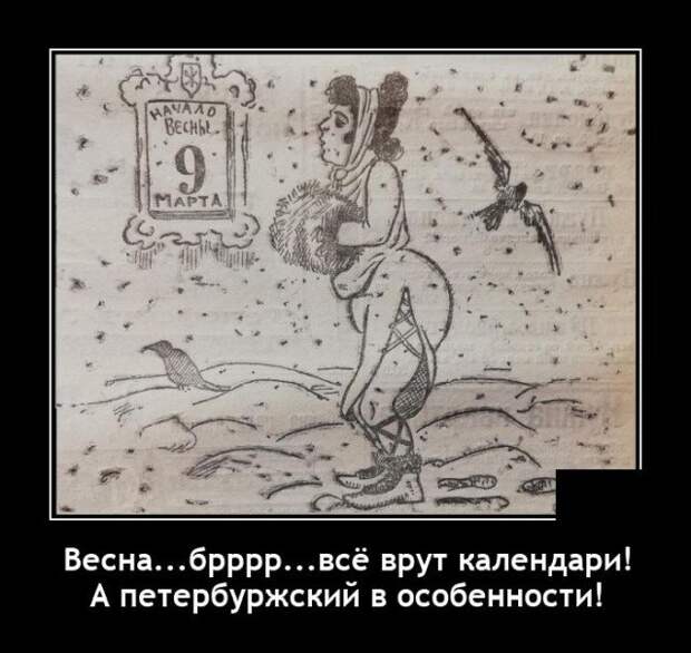 Демотиватор про Питер