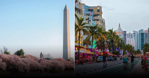 9 лучших мест для весеннего путешествия по США