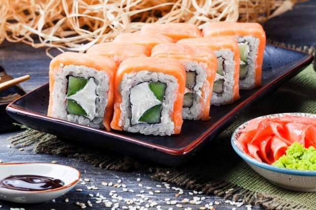 12 шикарных рецептов роллов Филадельфия