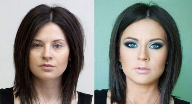 Чудеса make-up: до и после